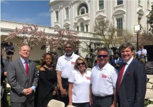 Reliable Contracting Visits The White House For Tax Cut Ceremony