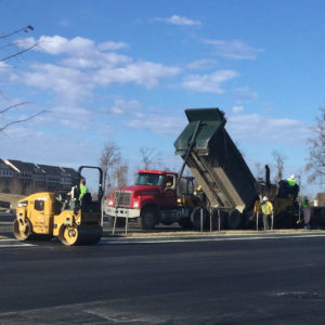Fixing Roads in the Winter With Cold Mix Asphalt