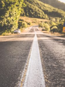 Preparing Asphalt for Road Striping